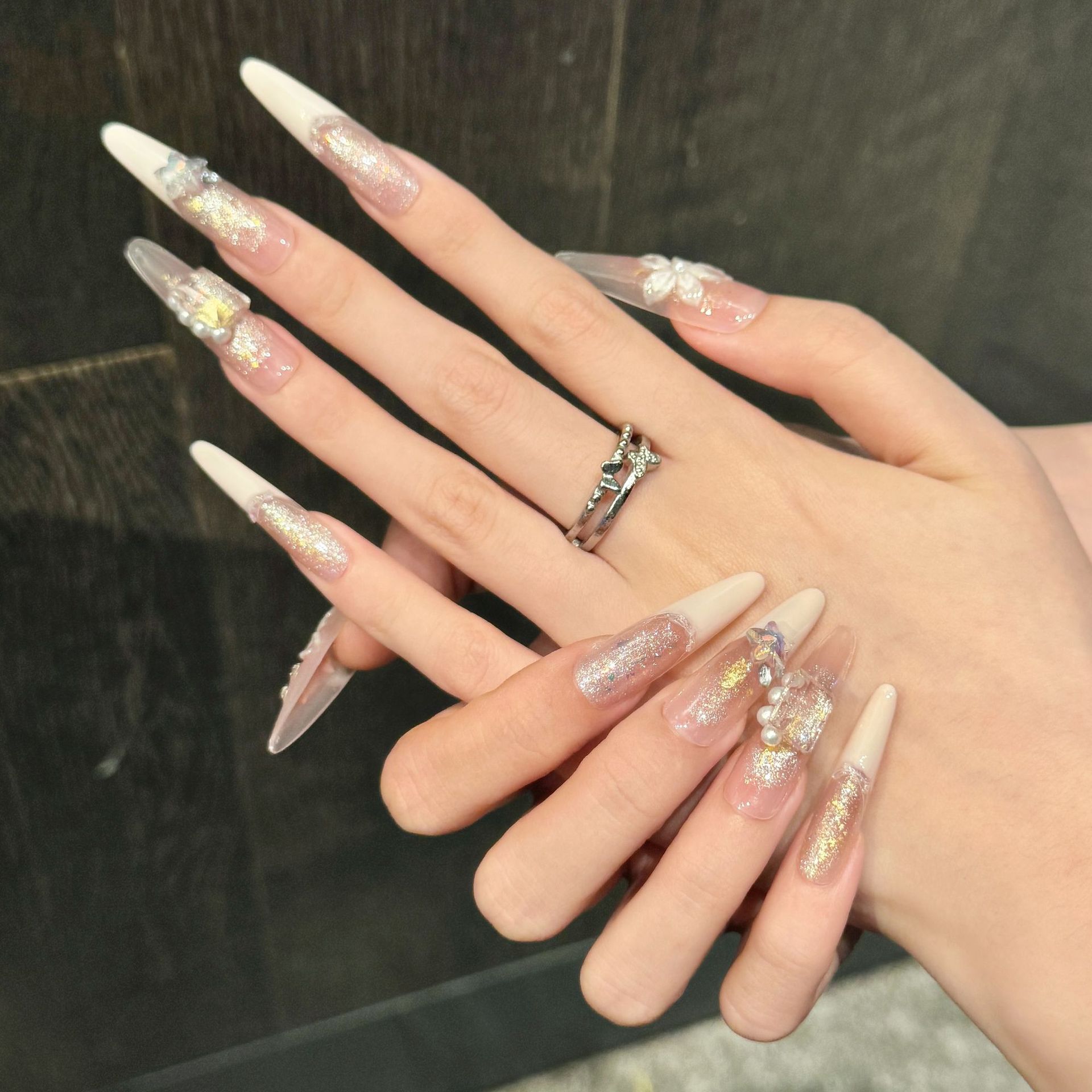 10pcs Pure Hand Pressed Stilet - Nail Art Emerald recension och pris