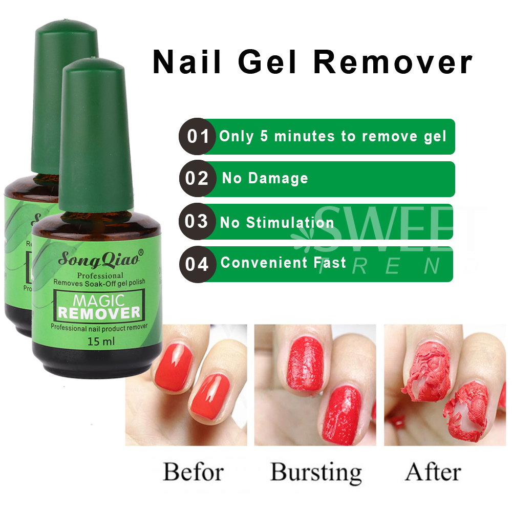 1/2/3pcs 15ml Nail Remover Bur - Nail Art Gel recension och pris