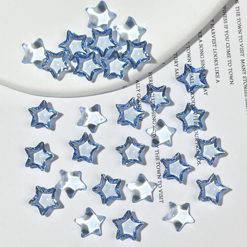 50pcs Five-pointed Star Nail C - Nail Art Lotso recension och pris