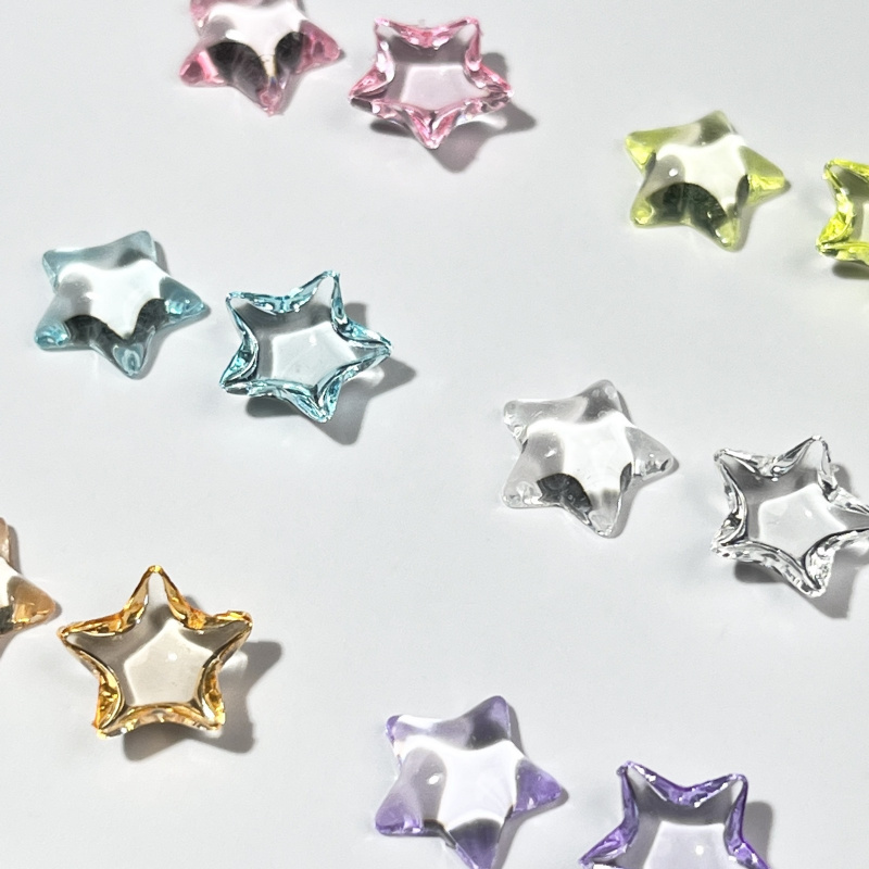 50pcs Five-pointed Star Nail C - Nail Art Lotso recension och pris