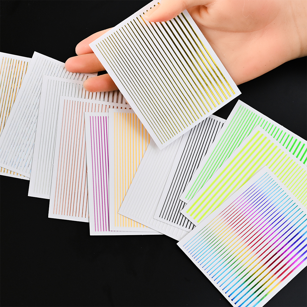 French Straight Stripes Nail S - Striping Tape Nail recension och pris