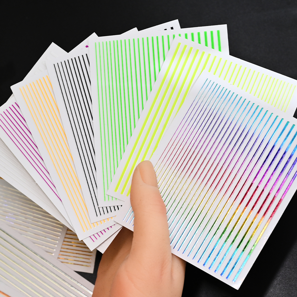 French Straight Stripes Nail S - Striping Tape Nail recension och pris