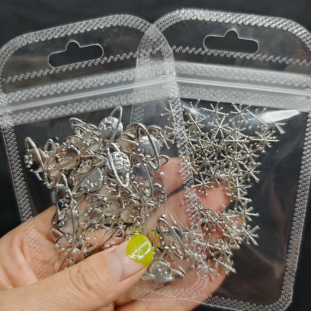20pcs Silver Stars Nail Charms - Nail Art Vampire recension och pris