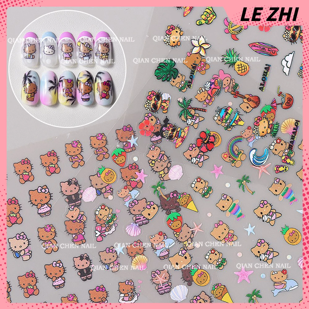 Kawaii Cartoon Nail Art Sticke - Striping Tape Nail recension och pris