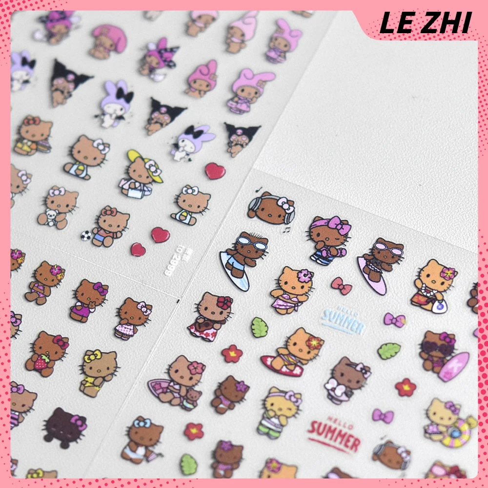 Kawaii Cartoon Nail Art Sticke - Striping Tape Nail recension och pris